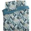 Set Di Biancheria Da Letto Stampata Nikau, Cotone, Azzurro, 240x220 Cm - Atmosphera Créateur D'intérieur -Vendite ATMOSPHERA || None || Maxwell & Williams 90564771 1