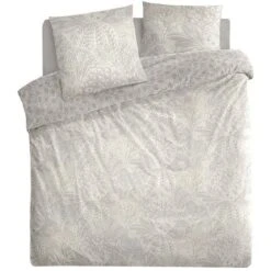 Set Stampato Kachemire 240x220 Grigio - Atmosphera Créateur D'intérieur