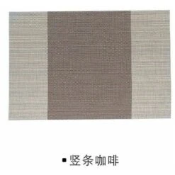 Tovagliette All'americana Tessute In Vinile Resistente Al Calore LangRay Per Tovagliette Da Cucina