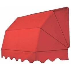 TENDAGGIMANIA Tenda Da Sole Modello CAPPOTTINA A 4 Raggi Per Balconi, Porte E Finestre - Personalizzabile - Realizzata In Tessuto TEMPOTEST- BEIGE 15/1 - Misure: L.150 X H.80 CM