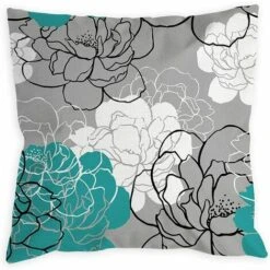 Set Di 4 Fodere Per Cuscini Decorativi Per Divani Moderni Daisy, Fodere Per Cuscini Per Soggiorno, Letto, Decorazioni Per La Casa All'aperto -Vendite ATMOSPHERA || None || Maxwell & Williams 91187613 3