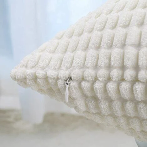 Federa Per Cuscino Set Di 2 Federa Per Cuscino In Velluto A Coste Federa Per Cuscino Cuscino Per Divano Federa Per Cuscino Con Cerniera Nascosta 30,5 X 50,8 Cm Bianco Crema 4 Federa Per Cuscino Set Di 2 Federa Per Cuscino In Velluto A Coste Federa Per Cuscino Cuscino Per Divano Federa Per Cuscino Con Cerniera Nascosta 30,5 X 50,8 Cm Bianco Crema - immagine 2