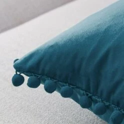 Topfinel Set Di 2 Cuscini In Velluto Con Pompon Fodere Per Cuscini Natalizi Tinta Unita Federa Per Cuscino Decorativo Cuscino Per Sedile Cuscino Decorativo Cuscino Per Divano Camera Da Letto Ufficio A -Vendite ATMOSPHERA || None || Maxwell & Williams 91193096 4