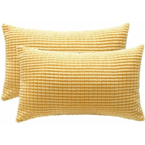 Federa Per Cuscino Set Di 2 Federa Per Cuscino In Velluto A Coste Federa Per Cuscino Cuscino Per Divano Federa Per Cuscino Con Cerniera Nascosta 30,5 X 50,8 Cm Giallo 3 Federa Per Cuscino Set Di 2 Federa Per Cuscino In Velluto A Coste Federa Per Cuscino Cuscino Per Divano Federa Per Cuscino Con Cerniera Nascosta 30,5 X 50,8 Cm Giallo