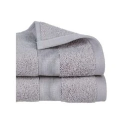 ATMOSPHERA ASCIUGAMANO 30X50CM TAUPE IN COTONE