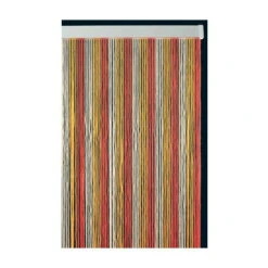 TENDINA PRONTA ANNA • CORDINO ARANCIO CM 120 H.CM 240