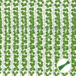 Bcc 12 Pezzi Ghirlande Di Foglie Di Anguria Artificiale Foglie Finte Con Fascette Ghirlanda Di Piante Per Decorazioni Da Parete Decorazioni Per Feste Di Nozze Da Giardino