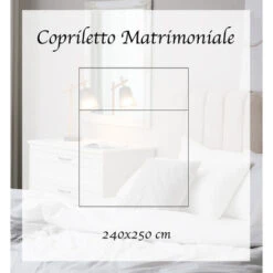 Copriletto Estivo Matrimoniale Primavera Estate 100% Cotone Piquet Tulip - Matrimoniale 7 Copriletto Estivo Matrimoniale Primavera Estate 100% Cotone Piquet Tulip - Matrimoniale -Vendite ATMOSPHERA || None || Maxwell & Williams 91852989 3