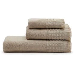 Kave Home - Asciugamano Veta 100% Cotone Beige 50 X 90 Cm 8 Kave Home - Asciugamano Veta 100% Cotone Beige 50 X 90 Cm -Vendite ATMOSPHERA || None || Maxwell & Williams 91987039 3