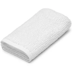 Kave Home - Asciugamano Yeni 100% Cotone Bianco 50 X 90 Cm