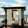 Tende Da Esterno Giardino Patio Gazebo Tende Oscuranti Antivento Protezione UV Tende Isolanti Resistenti Alla Muffa Con Asole 130 Cm Di Larghezza X 210 Cm Di Altezza 2 Pannelli Beige -Vendite ATMOSPHERA || None || Maxwell & Williams 92033315 1
