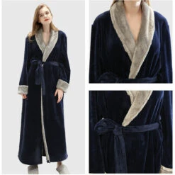 Accappatoio In Pile Da Donna, Vestaglia Morbido Accappatoio Con Tasche Regalo Di Natale Invernale M Verde -Vendite ATMOSPHERA || None || Maxwell & Williams 92036106 2