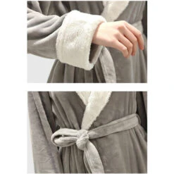 Accappatoio In Pile Da Donna, Vestaglia Morbido Accappatoio Con Tasche Regalo Di Natale Invernale M Verde -Vendite ATMOSPHERA || None || Maxwell & Williams 92036106 4