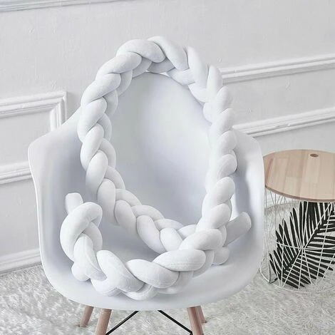 Paracolpi Per Lettino, Paracolpi Per Lettino, Lettino A Forma Di Serpente, Paracolpi Per Lettino, Protezione Del Bordo Intrecciato, Protezione Per La Testa, Decorazione Per Culla, Lettino Da Viaggio ( 4 Paracolpi Per Lettino, Paracolpi Per Lettino, Lettino A Forma Di Serpente, Paracolpi Per Lettino, Protezione Del Bordo Intrecciato, Protezione Per La Testa, Decorazione Per Culla, Lettino Da Viaggio ( - immagine 2