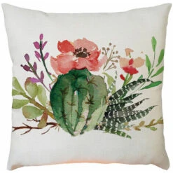 Federe Set Di 1 Fodera Per Cuscino Del Divano Stampa In Poliestere Serie Di Cactus Decorazione Divano Casa Camera Da Letto Federa Da Letto 18x18inch 45X45cm-c -Vendite ATMOSPHERA || None || Maxwell & Williams 92054692 4