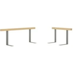 Set Di 2 Schienali Divano Pallet - Cuscino Per Divano 100/70 Cm Legno Massello Di Pino BV658332 - BonneVie -Vendite ATMOSPHERA || None || Maxwell & Williams 92113399 3