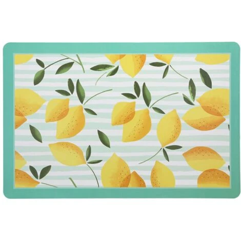 Set 6 Tovagliette 43x29 Cm Panarea Polipropilene Giallo 3 Set 6 Tovagliette 43x29 Cm Panarea Polipropilene Giallo