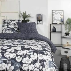 Copripiumino TODAY Mawira Floreale Blu Marino 220 X 240 Cm -Vendite ATMOSPHERA || None || Maxwell & Williams 92943140 2