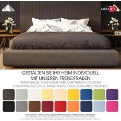 CelinaTex Lucina Lenzuolo Elasticizzato Cotone 2er-Set 140x200 - 160x200 Cm Blu Scuro -Vendite ATMOSPHERA || None || Maxwell & Williams 92946467 5