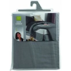 Douceur D'intérieur, Coprirete Con Laccetti, 140 X 190 Cm, In Cotone, Grigio -Vendite ATMOSPHERA || None || Maxwell & Williams 92953629 3