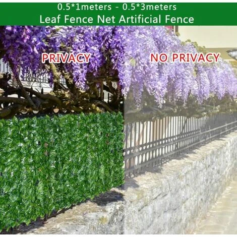 None Recinzione In Foglie Artificiali Colore Verde 6 None Recinzione In Foglie Artificiali Colore Verde - immagine 4