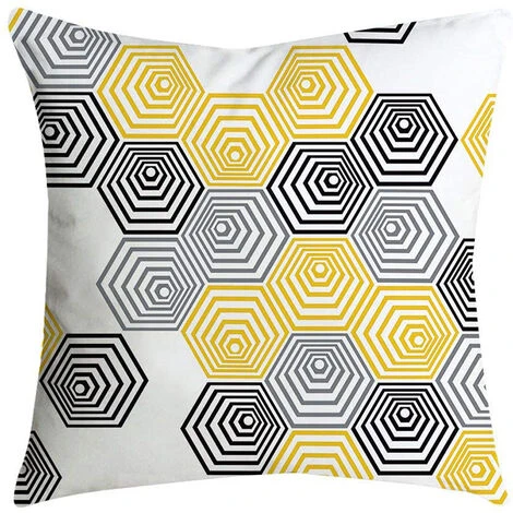 None Fodere Per Cuscini Giallo Tela 45x45cm 4 Pezzi 5 None Fodere Per Cuscini Giallo Tela 45x45cm 4 Pezzi - immagine 3