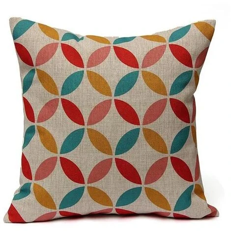 None Federe Decorative Per Cuscini Per Esterni Con Stampa Geometrica Per Divano, Camera Da Letto, 45 X 45 Cm, Confezione Da 6 4 None Federe Decorative Per Cuscini Per Esterni Con Stampa Geometrica Per Divano, Camera Da Letto, 45 X 45 Cm, Confezione Da 6 - immagine 2