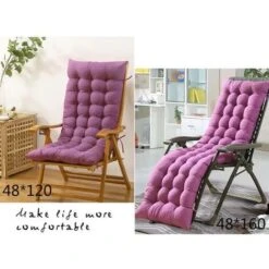 None Cuscino Per Lettino Prendisole Pieghevole Antiscivolo Da Giardino Cuscino Per Sedia A Sdraio Comfort Spesso 48x170 Cm Viola -Vendite ATMOSPHERA || None || Maxwell & Williams 93111726 3