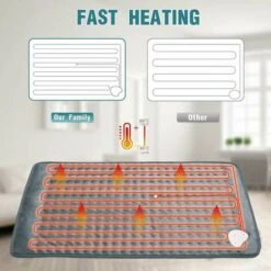 Cuscino Riscaldante Elettrico Con 6 Coperte Riscaldanti Per Fisioterapia Temporizzate - 30×60 Cm - Marrone -Vendite ATMOSPHERA || None || Maxwell & Williams 93246008 3