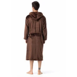 Accappatoio Da Interno/Accappatoio Con Cappuccio Per Donna E Uomo Accappatoio Per Adulti Taglie Marrone XXL -Vendite ATMOSPHERA || None || Maxwell & Williams 93247446 2