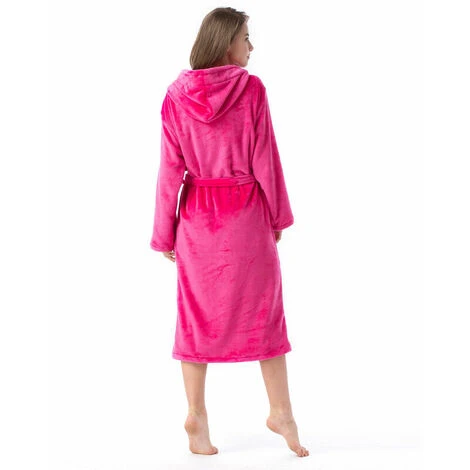 Accappatoio Da Interno/Accappatoio Con Cappuccio Per Donne E Uomini Taglie Accappatoio Per Adulti Rosso Anguria XXL 5 Accappatoio Da Interno/Accappatoio Con Cappuccio Per Donne E Uomini Taglie Accappatoio Per Adulti Rosso Anguria XXL - immagine 3