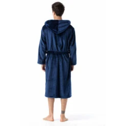 Accappatoio Da Interno/Accappatoio Con Cappuccio Per Donna E Uomo Accappatoio Per Adulti Taglie Blu Navy M -Vendite ATMOSPHERA || None || Maxwell & Williams 93248847 3