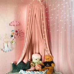 Baldacchino Per Letto Per Bambini, Tenda Per Letto A Baldacchino Zanzariera Per Casetta Per Bambini A Cupola Per La Decorazione Della Camera Da Letto, Altezza 250 Cm (rosa-2) -Vendite ATMOSPHERA || None || Maxwell & Williams 94162491 4