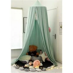 Baldacchino Per Lettino - Zanzariera In Pizzo - Baldacchino Per Bambina - Baldacchino Per Letto Principessa Per Gioco Di Lettura - Camera Da Letto - Spogliatoio (verde Chiaro) -Vendite ATMOSPHERA || None || Maxwell & Williams 94162958 4