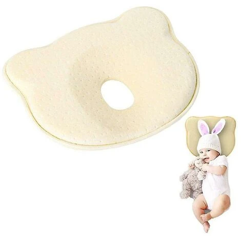 Cuscino Per Bebè, Cuscino Per Bebè Contro Testa Piatta, Cuscino Ortopedico Per Bebè, Cuscino Per Neonato, Cuscino Per Bebè Contro, Cuscino In Memory Foam, 0-24 Mesi (Giallo 3 Cuscino Per Bebè, Cuscino Per Bebè Contro Testa Piatta, Cuscino Ortopedico Per Bebè, Cuscino Per Neonato, Cuscino Per Bebè Contro, Cuscino In Memory Foam, 0-24 Mesi (Giallo