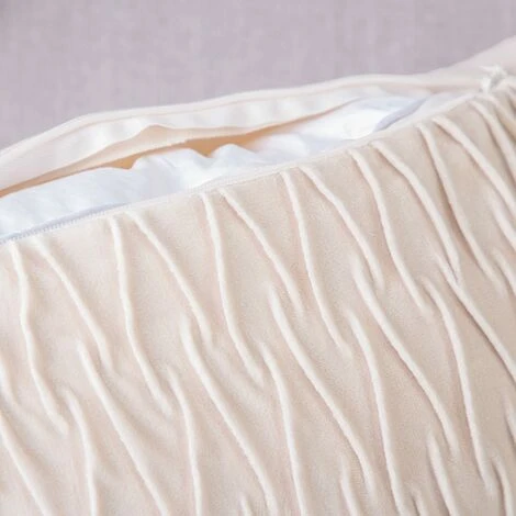 2 Fodere Per Cuscini Decorativi In Morbido Velluto, Stile Di Lusso, Per Divano, Camera Da Letto, Beige, 30 X 50 Cm 4 2 Fodere Per Cuscini Decorativi In Morbido Velluto, Stile Di Lusso, Per Divano, Camera Da Letto, Beige, 30 X 50 Cm - immagine 2