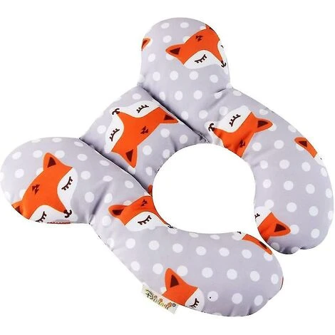 Cuscino Da Viaggio Per Bambini, Cuscino Per La Testa E Il Collo Del Seggiolino Per Bambini 4 Cuscino Da Viaggio Per Bambini, Cuscino Per La Testa E Il Collo Del Seggiolino Per Bambini - immagine 2