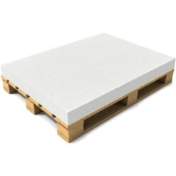 Nova Cuscino Pallet Senza Fodera Foglio Imbottitura Per Divani Bianco Varie Misure Colore : 120 X 80 X 10cm