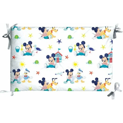 Caleffi - Trapunta-con-paracolpi Mickey&Pluto 100% Cotone Non Specificato Baby 4 Caleffi - Trapunta-con-paracolpi Mickey&Pluto 100% Cotone Non Specificato Baby - immagine 2