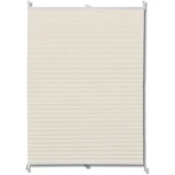 Tenda Plissè 90x100cm Crema VidaXL