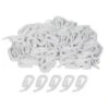 Trade Shop - 60 Pezzi Ganci In Plastica Bianco A Proboscide Papera 25mm Per Tende Tenda -Vendite ATMOSPHERA || None || Maxwell & Williams 95094168 1