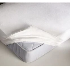 Trade Shop - Copri Materasso Matrimoniale Spugna Idrorepellente Traspirante 180x200+25cm