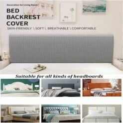 Copritestata, Morbido Tessuto In Pile Elasticizzato, Ispessimento Del Tessuto Di Protezione Del Lato Del Letto Fodera Elastica All-inclusive, Parapolvere Testiera Imbottita, 180 Cm- Per Testiera 170-1 -Vendite ATMOSPHERA || None || Maxwell & Williams 95221512 4