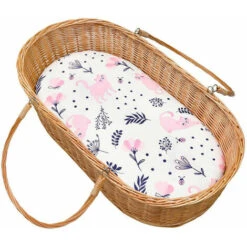 Confezione Da 2 Lenzuola Con Angoli Per Lettino, Lenzuolo Con Angoli Per Bambini In Cotone E Traspirante Per Bagnetto, Culla, Culla E Passeggino, Adatto A Materassi Ovali O Rettangolari 82 X 41 -Vendite ATMOSPHERA || None || Maxwell & Williams 95222159 3
