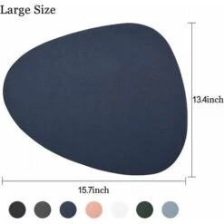 Tovagliette Americane In Pelle Tovagliette Americane Lavabili E Resistenti All'Olio Tovagliette Americane In Pelle Irregolare (Tovaglietta 2 + Sottobicchiere 2) Blu Scuro 9 Tovagliette Americane In Pelle Tovagliette Americane Lavabili E Resistenti All'Olio Tovagliette Americane In Pelle Irregolare (Tovaglietta 2 + Sottobicchiere 2) Blu Scuro -Vendite ATMOSPHERA || None || Maxwell & Williams 95223019 3