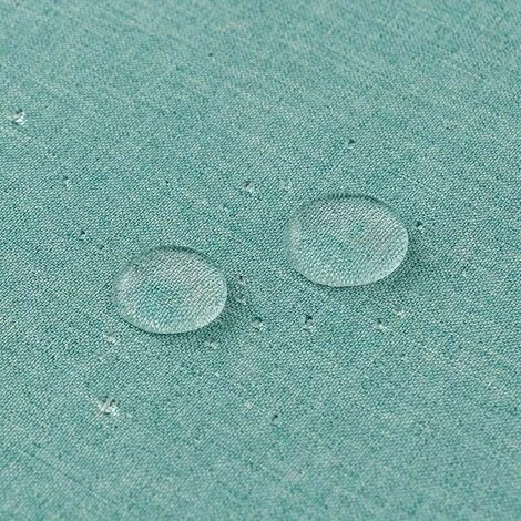 Federa Da Esterno Impermeabile In Morbido Poliestere Con Superficie Idrorepellente Fodera Per Cuscino Giardino Balcone Decorativo Per Soggiorno Camera Da Letto Set Di 2 50x50 Cm Ciano 4 Federa Da Esterno Impermeabile In Morbido Poliestere Con Superficie Idrorepellente Fodera Per Cuscino Giardino Balcone Decorativo Per Soggiorno Camera Da Letto Set Di 2 50x50 Cm Ciano - immagine 2