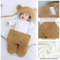 Neonato - Sacco Nanna - Coperta Con Cappuccio Coperta Invernale Calda - Pile Con Gambe - Per Passeggino 4-6 Mesi -Vendite ATMOSPHERA || None || Maxwell & Williams 95762985 4