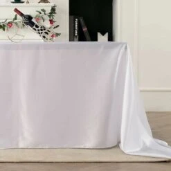 Tovaglia Bianca 1 Pezzo 228x335cm, Tovaglia Bianca Rettangolare Per Matrimoni, Feste, Banchetti E Feste, Tovaglia Bianca Rasa Lavabile In Lavatrice, Bianco -Vendite ATMOSPHERA || None || Maxwell & Williams 95766991 2