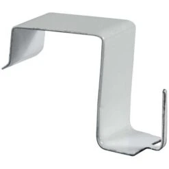 ERREBI 4 Ganci Bianchi Per Serramenti Legno E P.v.c.