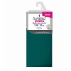 Douceur D'Intérieur, Lenzuolo Con Angoli, 90 X 190 Cm, In Microfibra, Tinta Unita, Oscar Smeraldo, 100% Poliestere -Vendite ATMOSPHERA || None || Maxwell & Williams 95811327 3